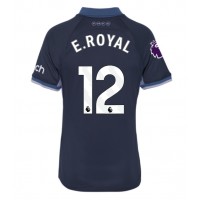 Stroje piłkarskie Tottenham Hotspur Emerson Royal #12 Koszulka Wyjazdowej dla damskie 2023-24 Krótki Rękaw